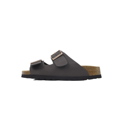 Birkenstock Boston Soft Footbed Brown Leather Surface 01