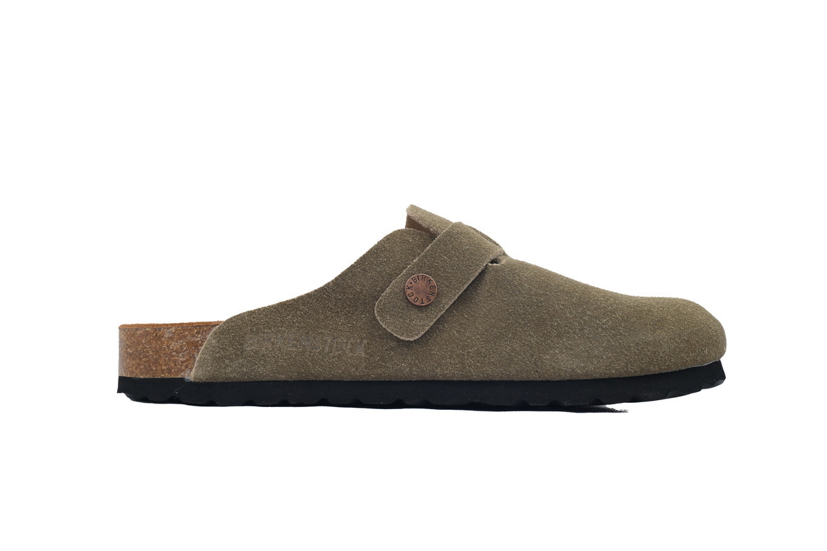  Birkenstock Boston Soft Footbed  Grayish Green