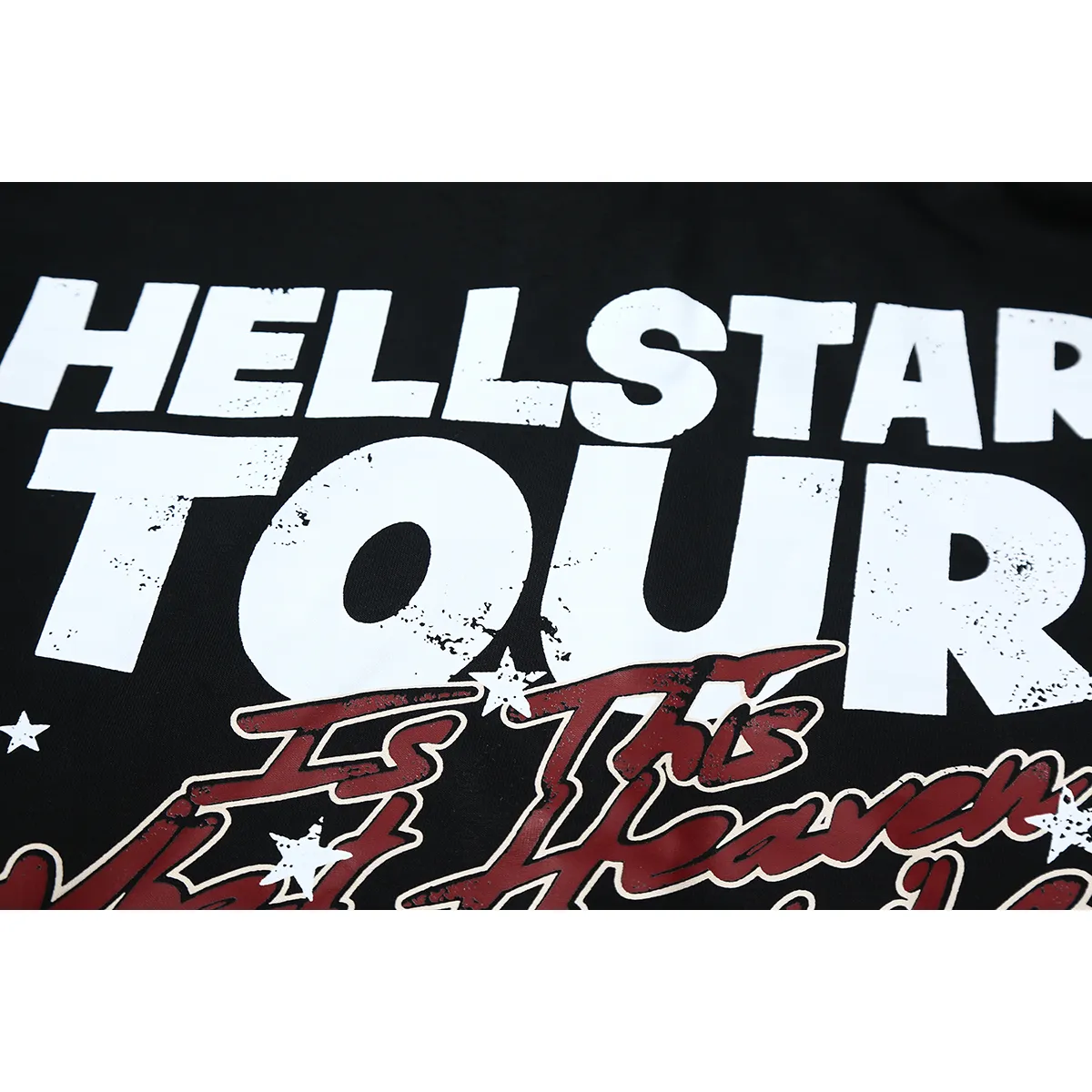 Hellstar Studios Records Tour Hoodie Black