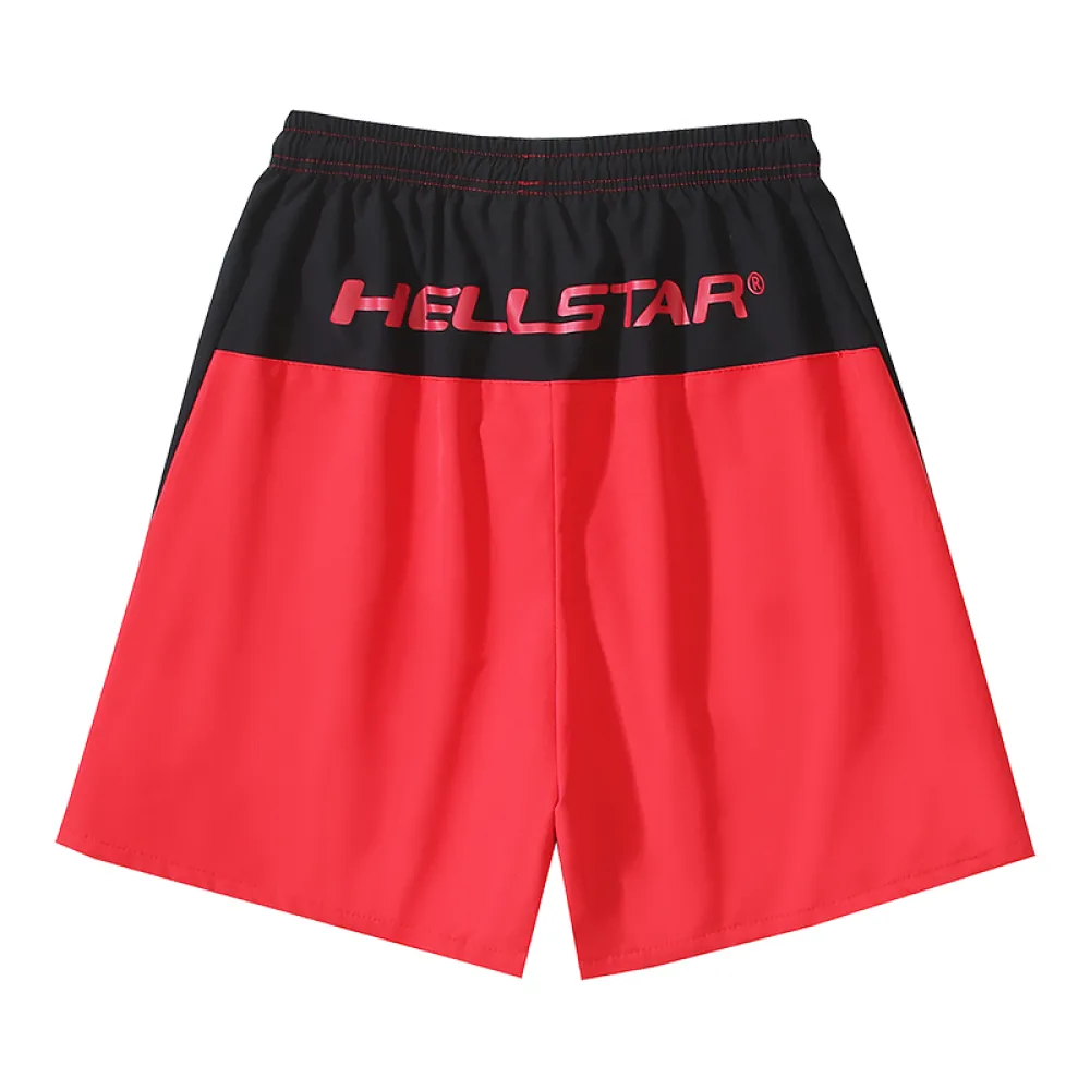 Hellstar Capsule 9 nylon shorts #751 Black/Red/Blue/Green