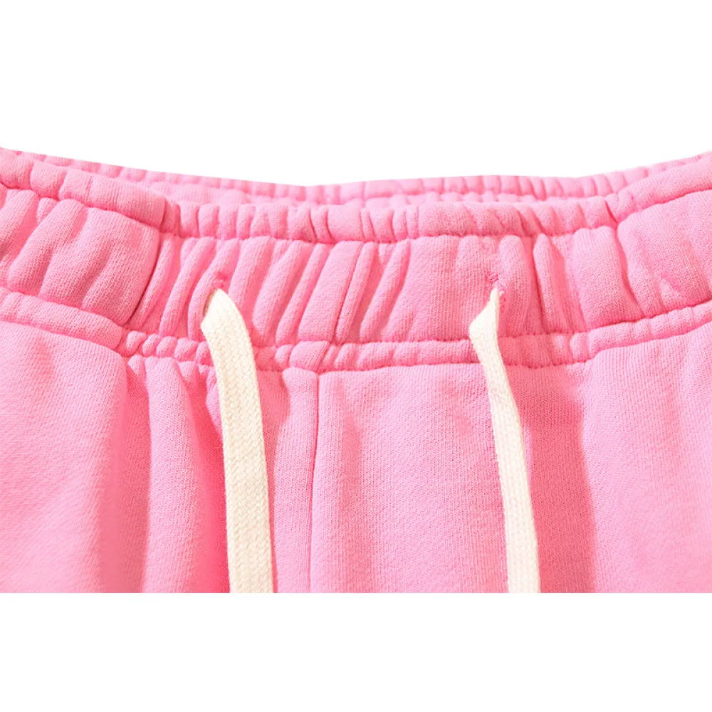 Hellstar Flame Shorts Pink/Black/Grey