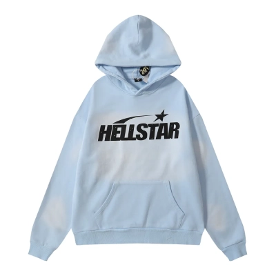 Hellstar Hoodie Light Blue 02