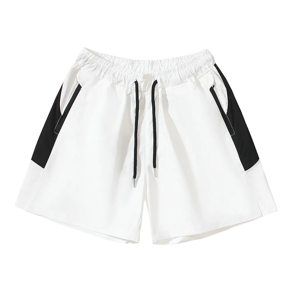 Hellstar Leisure Sports Summer Outdoor Beach Short #765 White/Black