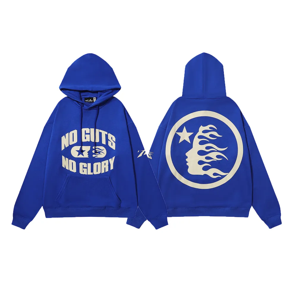 Hellstar No Guts No Glory Hoodie Blue