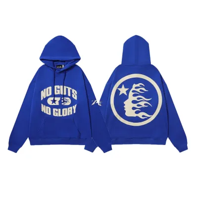 Hellstar No Guts No Glory Hoodie Blue 01