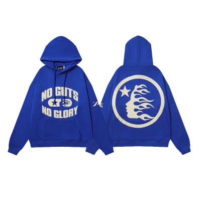 Hellstar No Guts No Glory Hoodie Blue 01