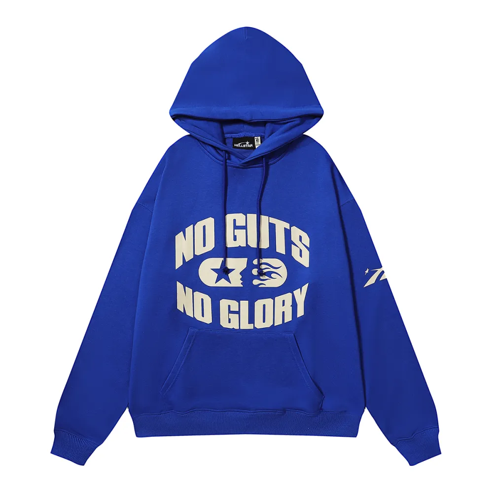 Hellstar No Guts No Glory Hoodie Blue