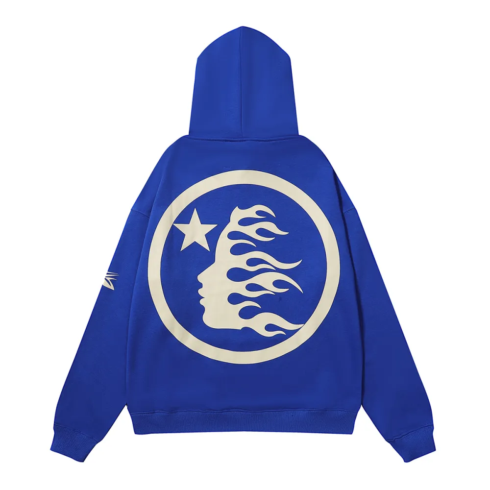 Hellstar No Guts No Glory Hoodie Blue