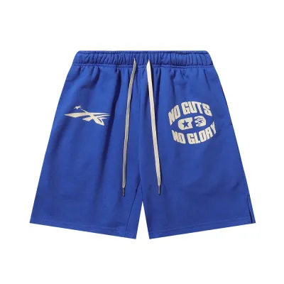 Hellstar No Guts No Glory Shorts #2512 Black/Blue 02