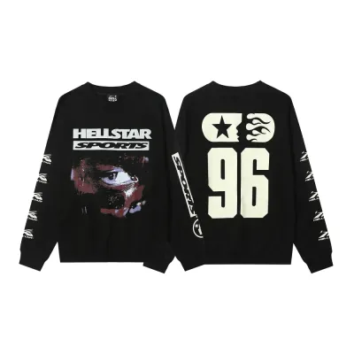 Hellstar Sports 96 Crewneck Black 01