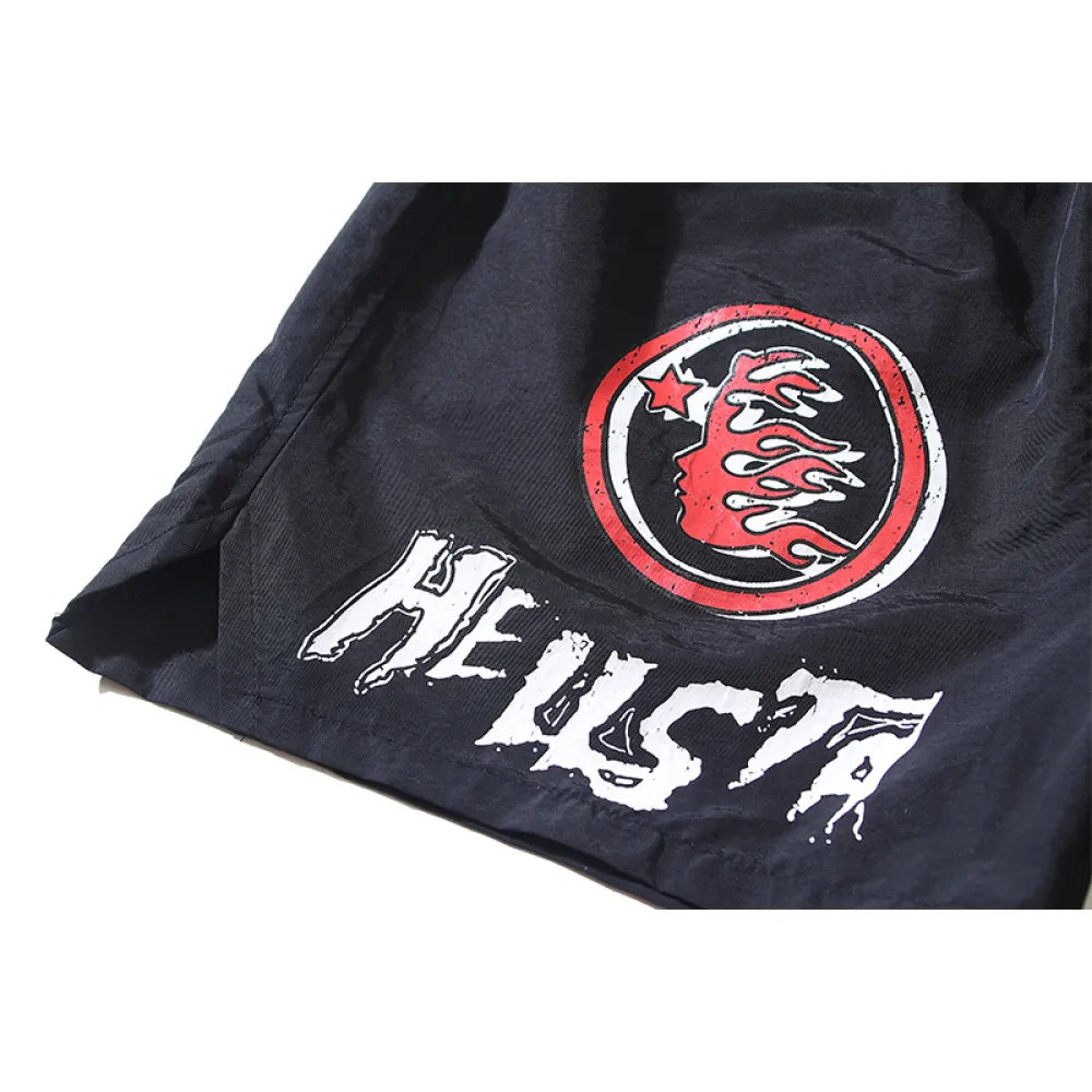 Hellstar Studios Casual Sports Skull Shorts #759 Black