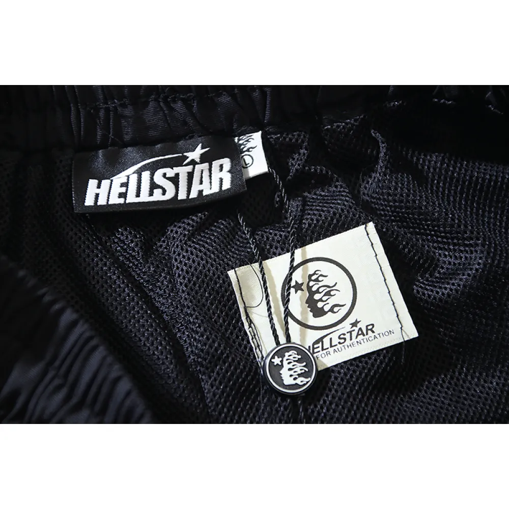 Hellstar Studios Casual Sports Skull Shorts #759 Black