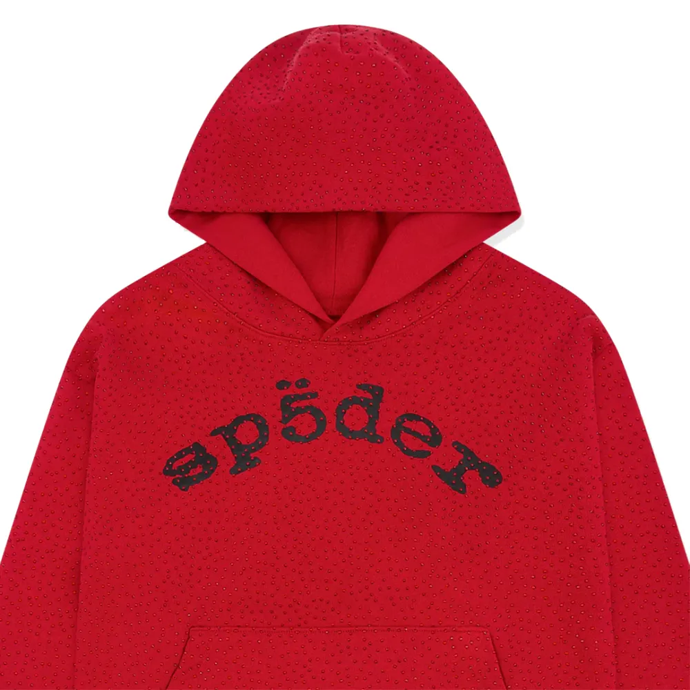 Sp5der VVS Hoodie Red