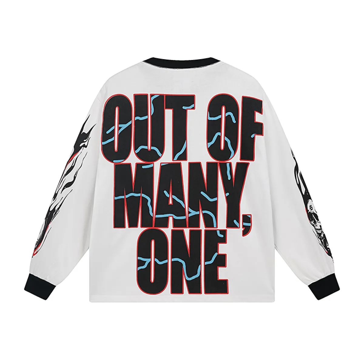 Godspeed Pitstop Thermal Long Sleeve T-shirt #3101 White/Apricot