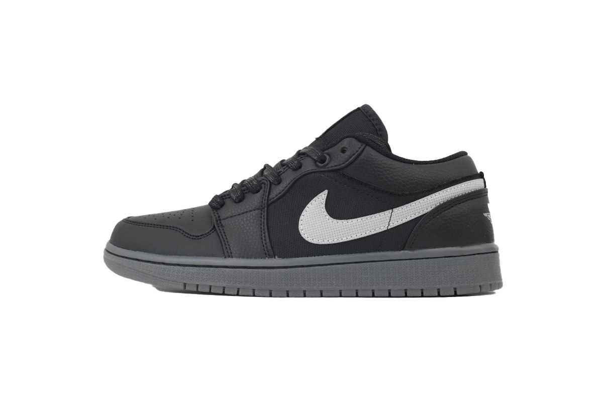 Air Jordan 1 Low Black White Dark Gum HV5968-001 