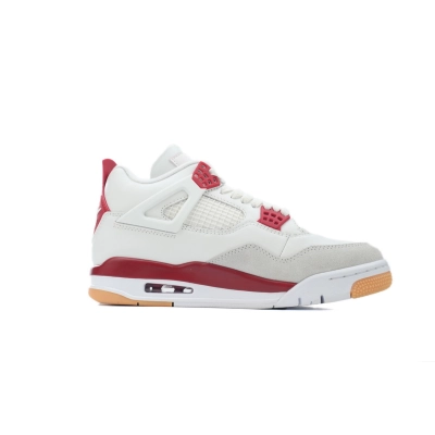 TOP Version Air Jordan 4 Retro x Nike SB Varsity Red DR5415-106 02