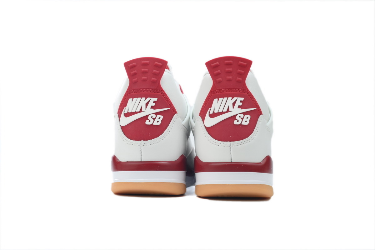 TOP Version Air Jordan 4 Retro x Nike SB Varsity Red DR5415-106