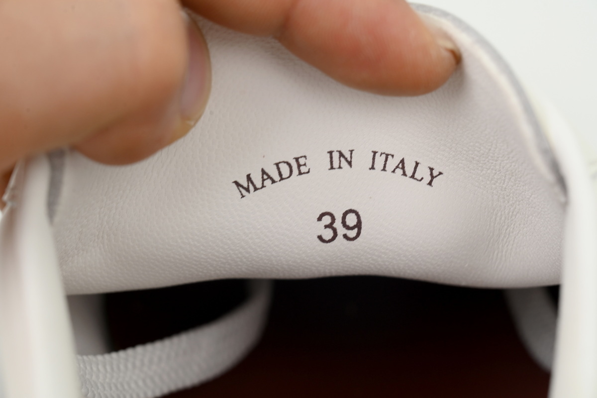 Loro Piana Tennis Walk Sneaker Suede Calf Split Beige