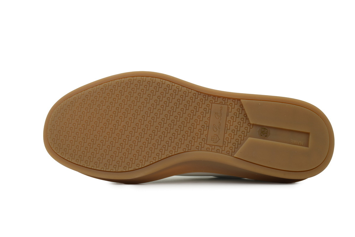 Loro Piana Tennis Walk Sneaker Suede Calf Split Beige