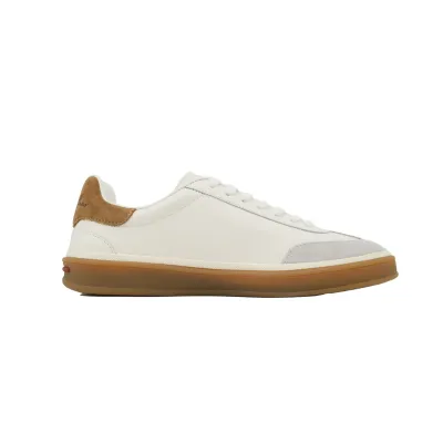 Loro Piana Tennis Walk Sneaker Suede Calf Split Beige 02