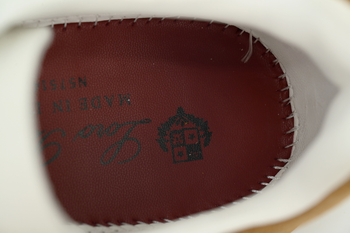 Loro Piana Tennis Walk Sneaker Suede Calf Split Beige