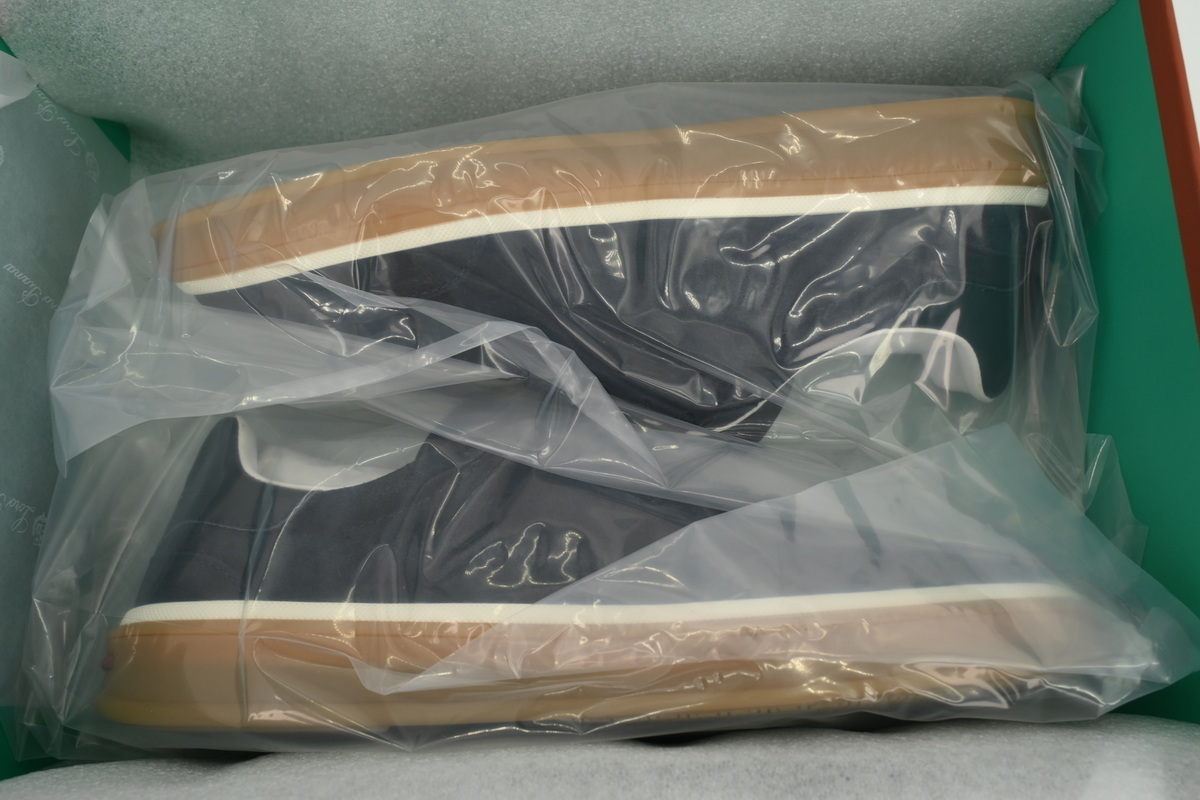 Loro Piana Tennis Walk Sneaker Suede Calf Split Slate Blue