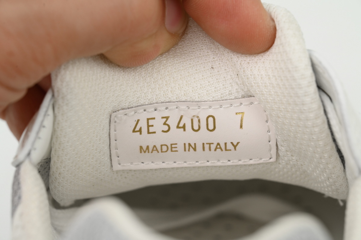 Prada Sneakers America's Cup Patent White Silver 4E3400-6GW-F0J36