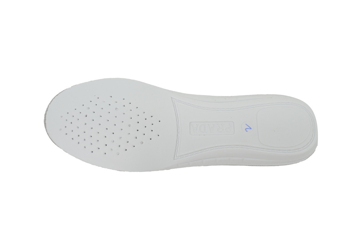 Prada Sneakers Black Gray With Black Shoelaces