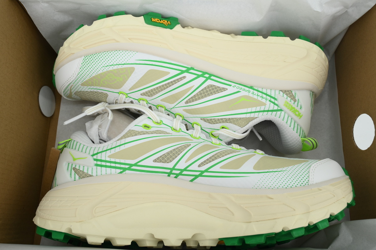 Hoka Mafate Speed 2 White Fresh Cut Grass 1126851-WTFR