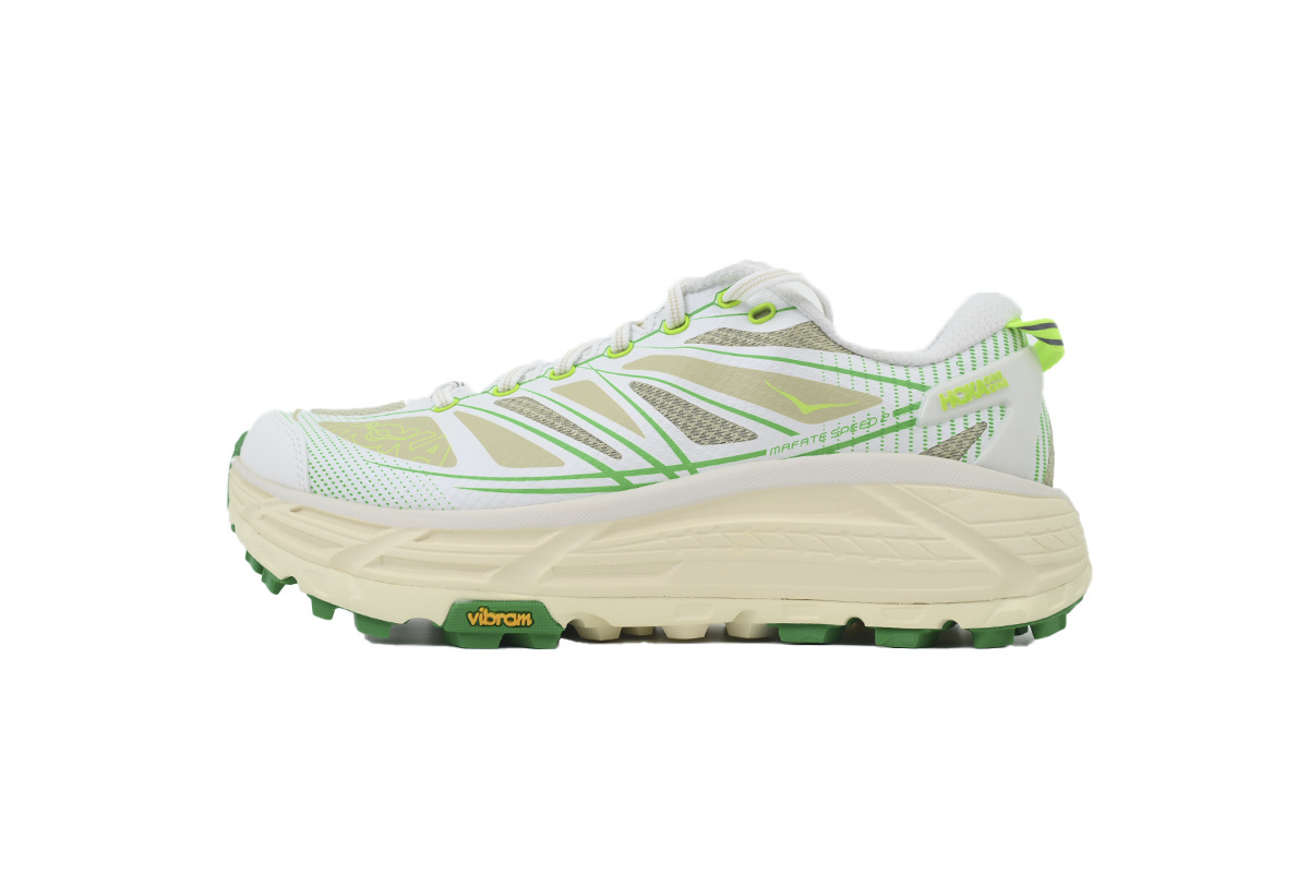 Hoka Mafate Speed 2 White Fresh Cut Grass 1126851-WTFR