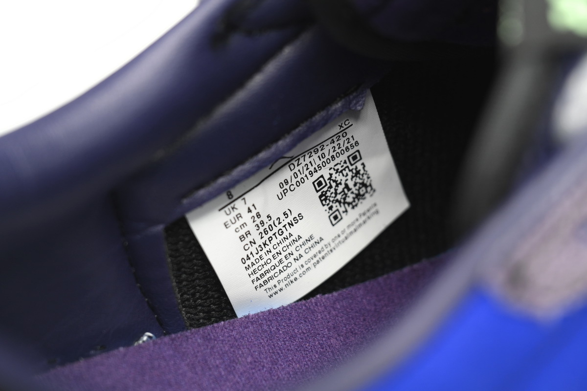 Zion Williamson x Air Jordan 1 Low OG Voodoo DZ7292-420