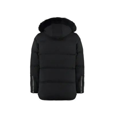 Moose Knuckles 3Q Fur Hood Parka Black 02