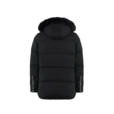  Moose Knuckles 3Q Fur Hood Parka Black 02