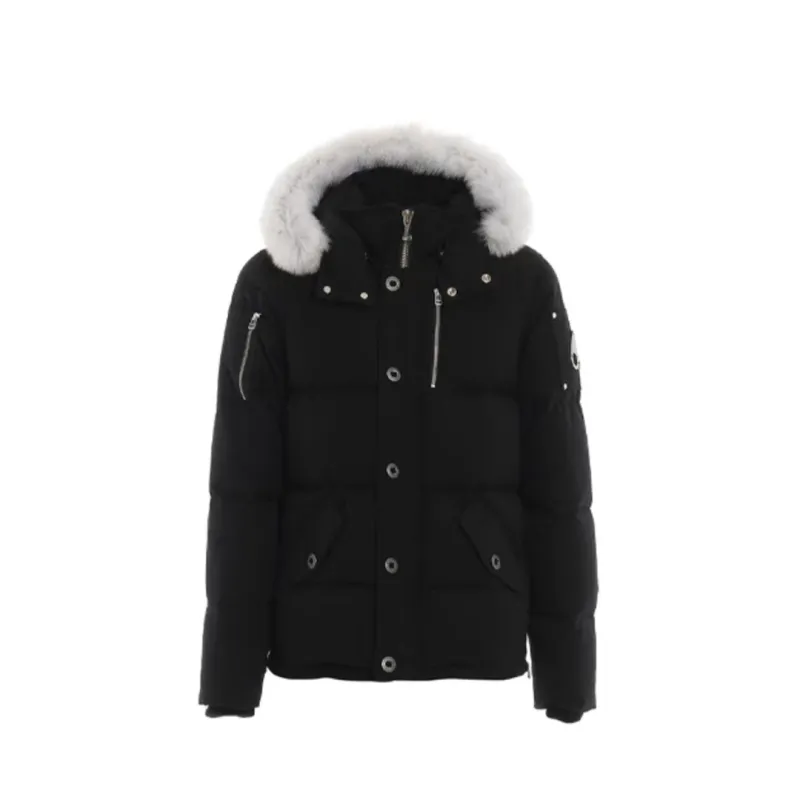  Moose Knuckles Original 3Q Fur Black（NFC）