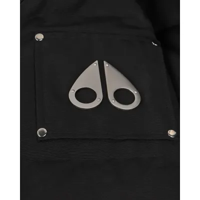  Moose Knuckles Original 3Q Fur Black（NFC） 02