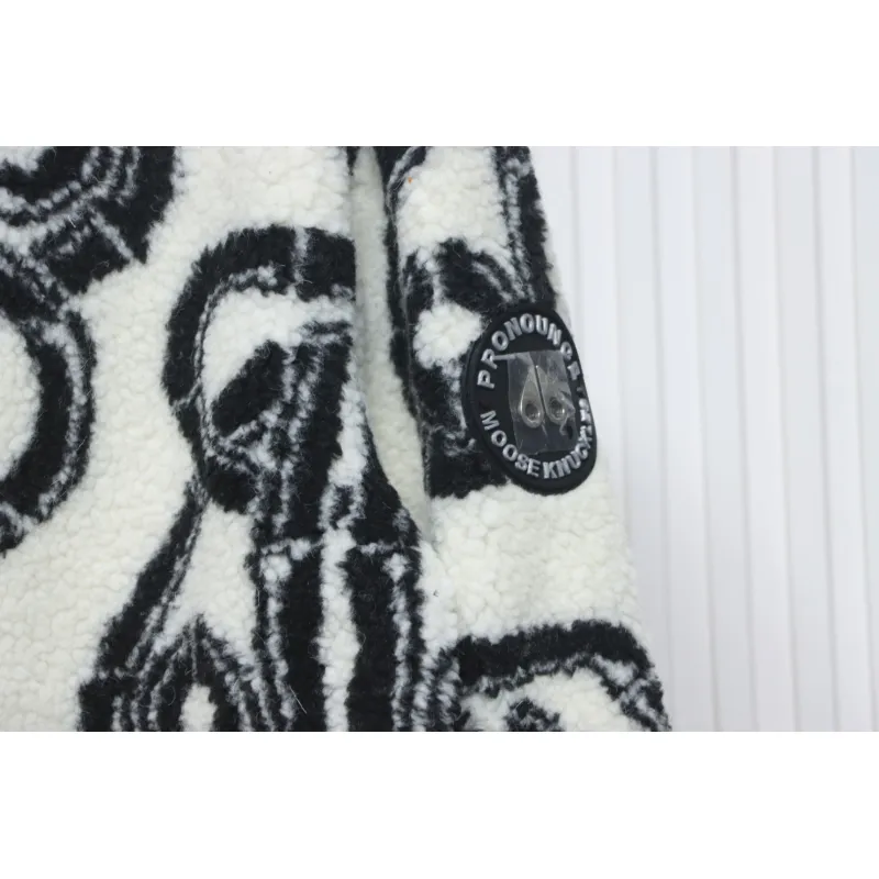 Moose Knuckles 24FW Lambswool Zipper Jacket