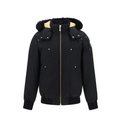 Moose Knuckles Gold Ballistic Bomber Neoshear 01