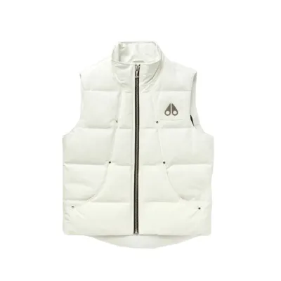 Moose Knuckles Montreal Vest White 01