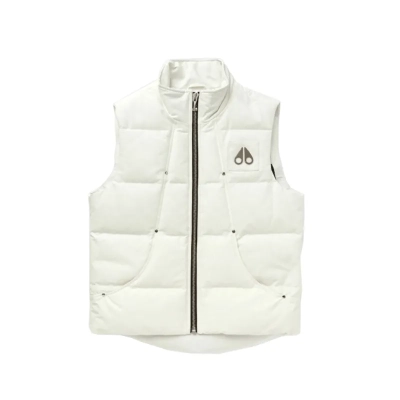 Moose Knuckles Montreal Vest White 01