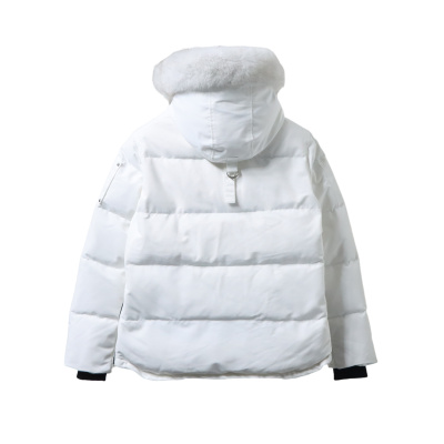  Moose Knuckles Women's Shearling 3Q Jacket White 02