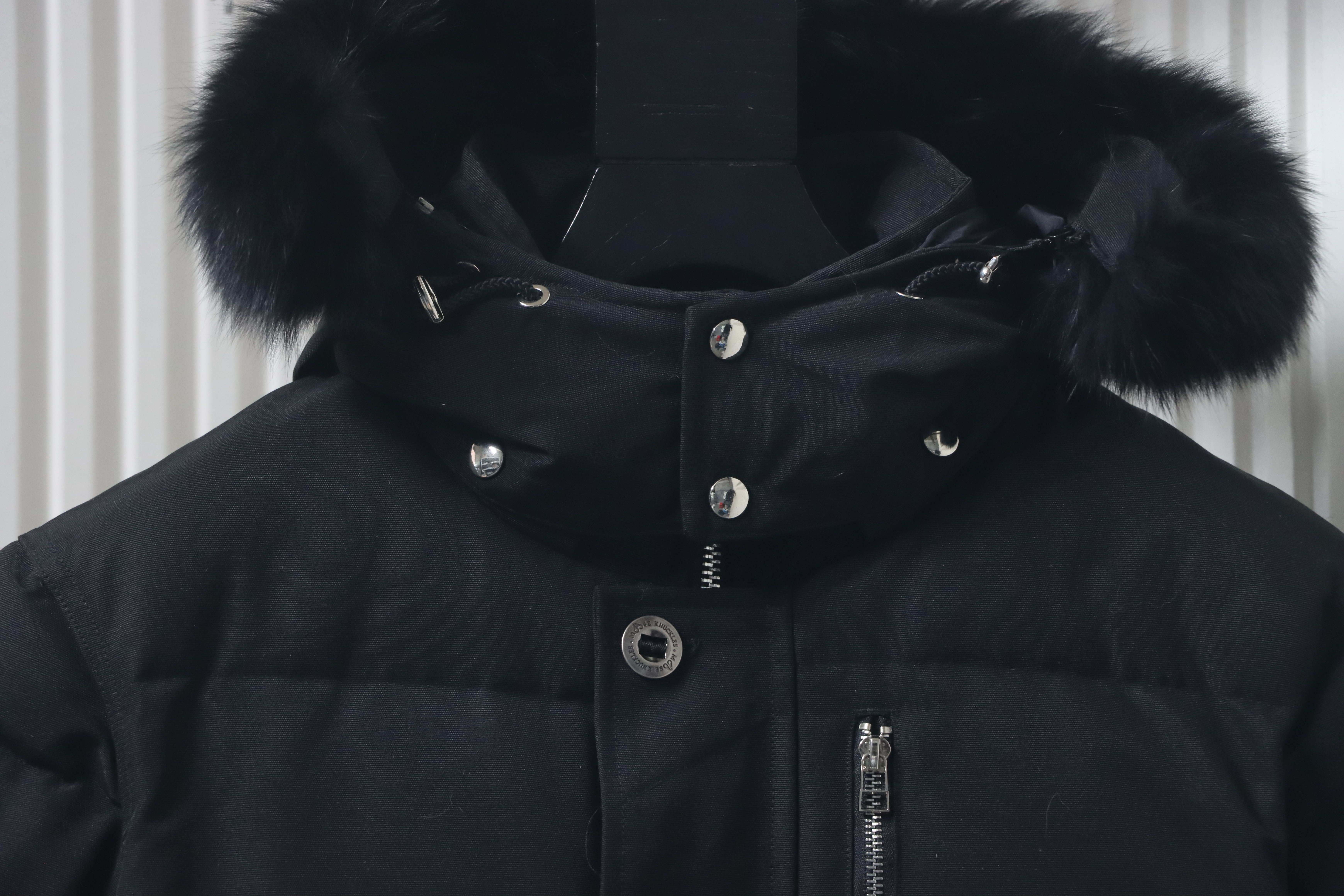 Moose Knuckles Men's Shearling 3Q Jacket Black