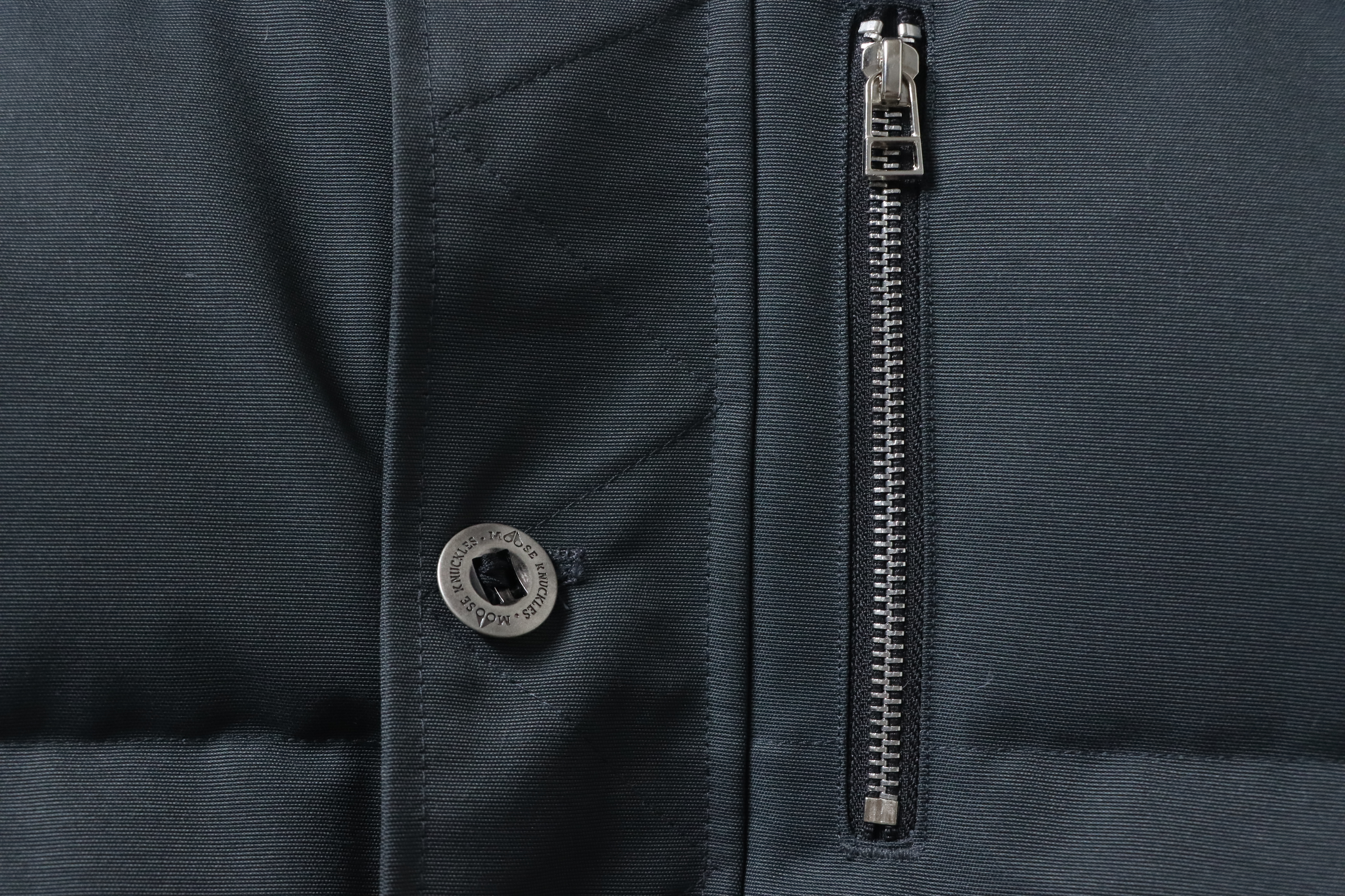 Moose Knuckles Men's Shearling 3Q Jacket Dark Gray