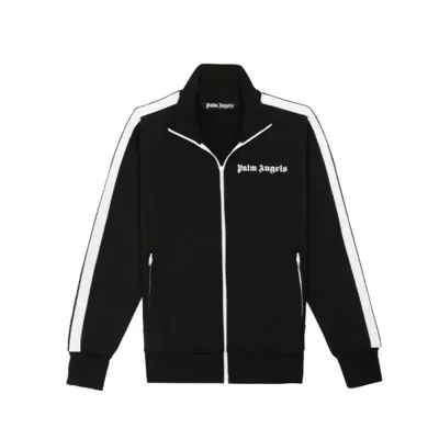 Palm Angels Classic Track Jacket Black 01