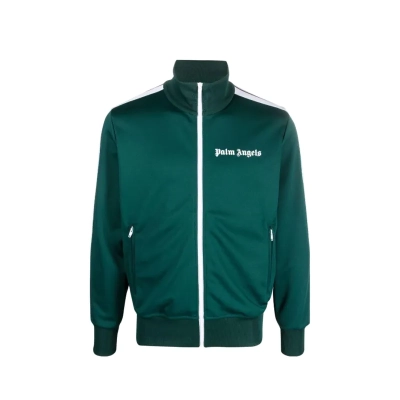 Palm Angels Track Jacket Green 01