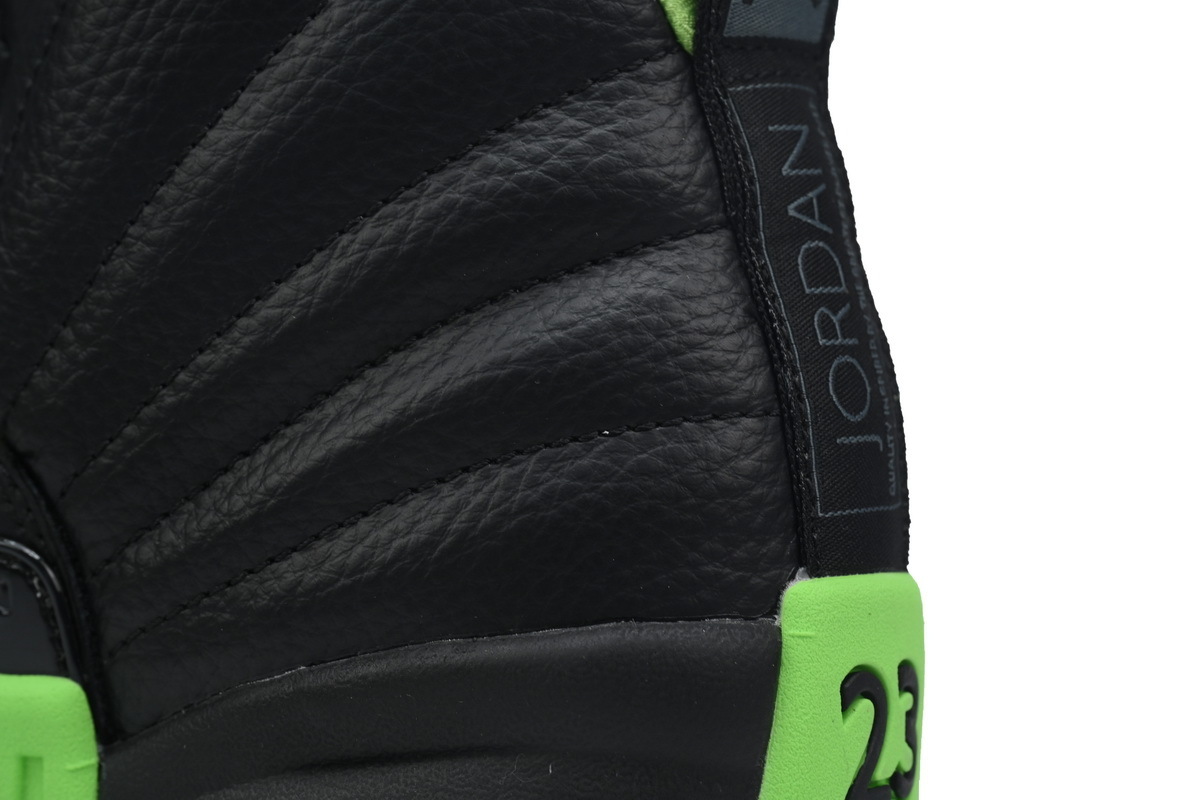 Air Jordan 12 Retro Black Green