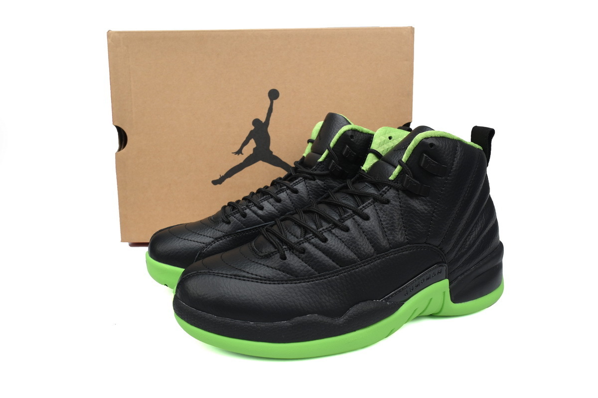 Air Jordan 12 Retro Black Green
