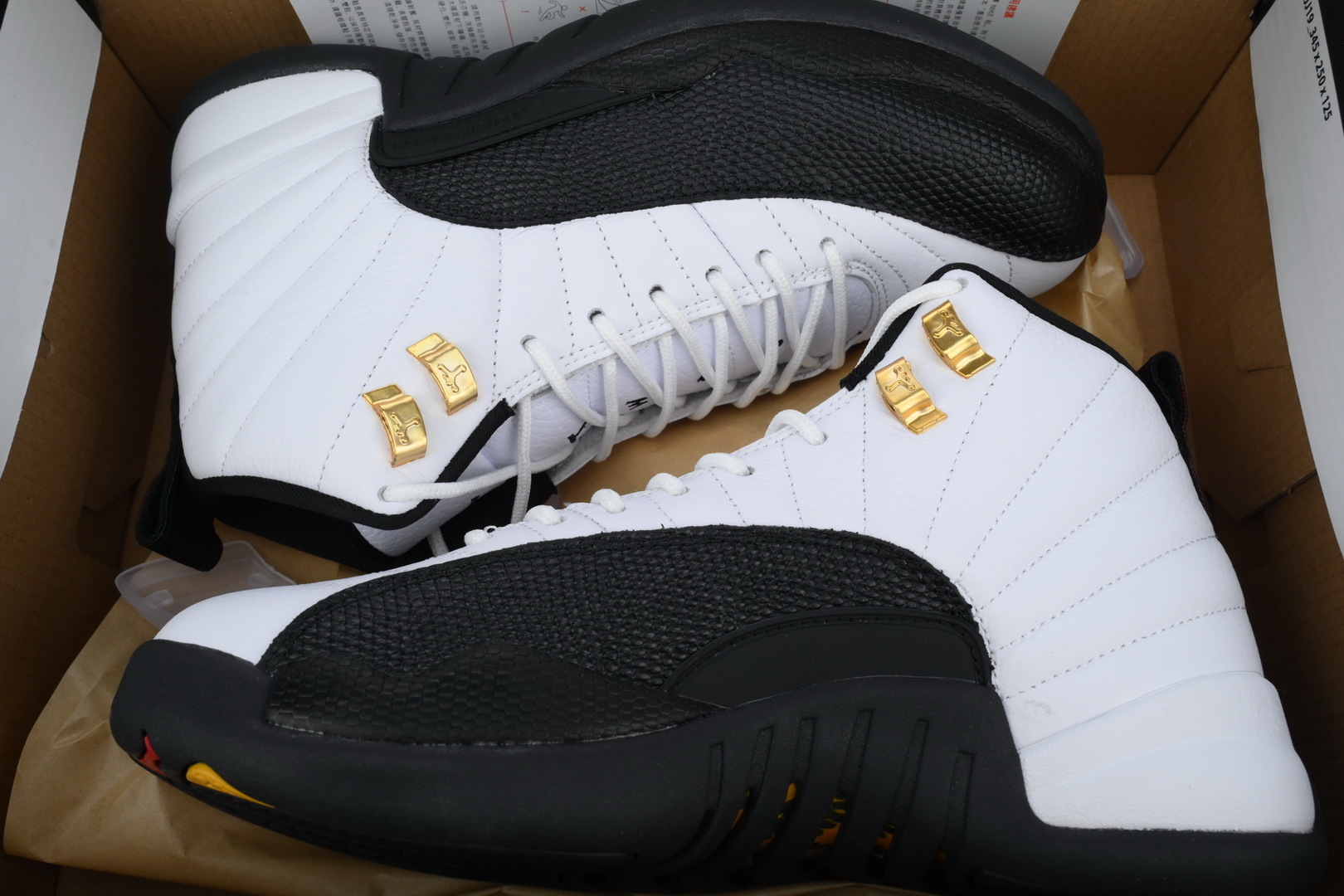 Top Version Air Jordan 12 Retro Taxi 130690-125