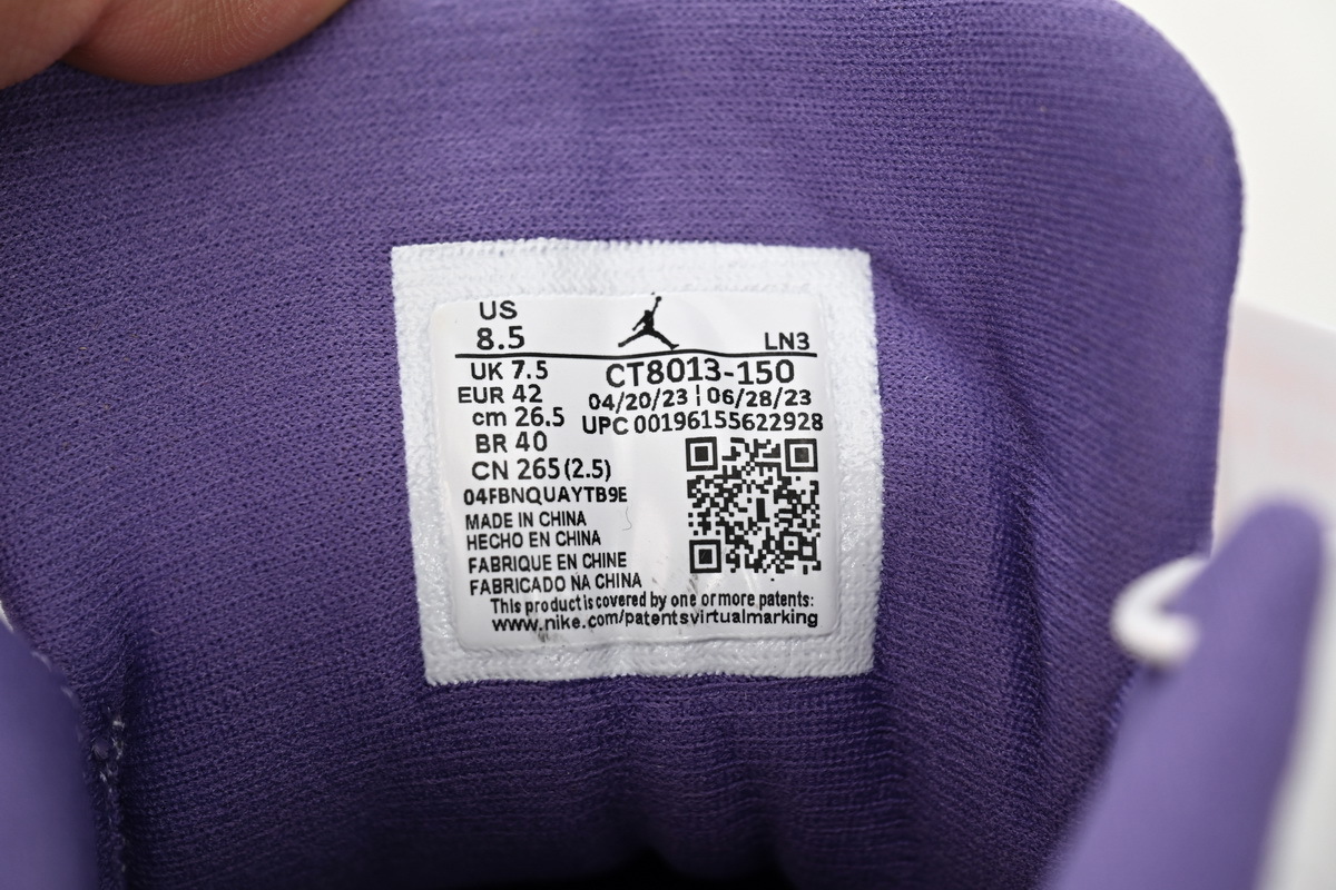 Top Version Air Jordan 12 PAICU CT8013-150