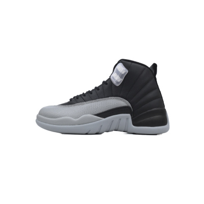 Top Version Air Jordan 12 Retro Black and wolf Grey CT8013-010 01