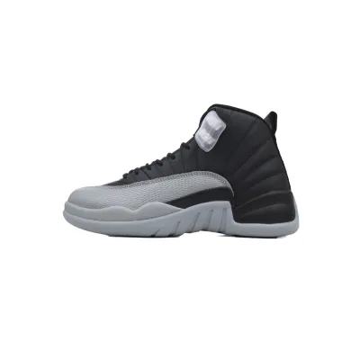 Top Version Air Jordan 12 Retro Black and wolf Grey CT8013-010 01